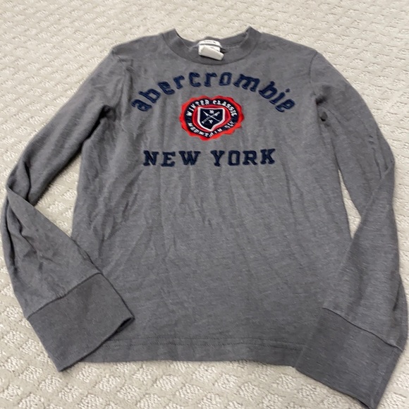 Abercrombie kids boys size small long sleeve tshirt - Picture 1 of 1